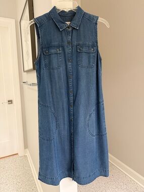 Garnet Hill Denim Dress